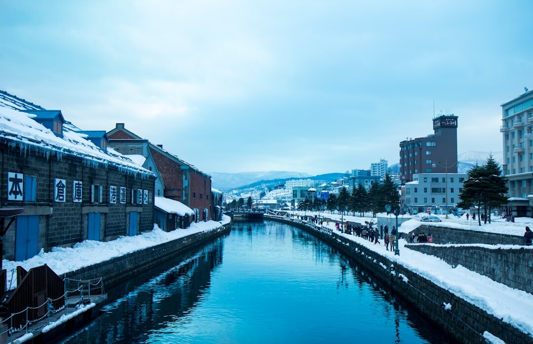 小樽運河冬景,滑完雪後的經典順遊景點